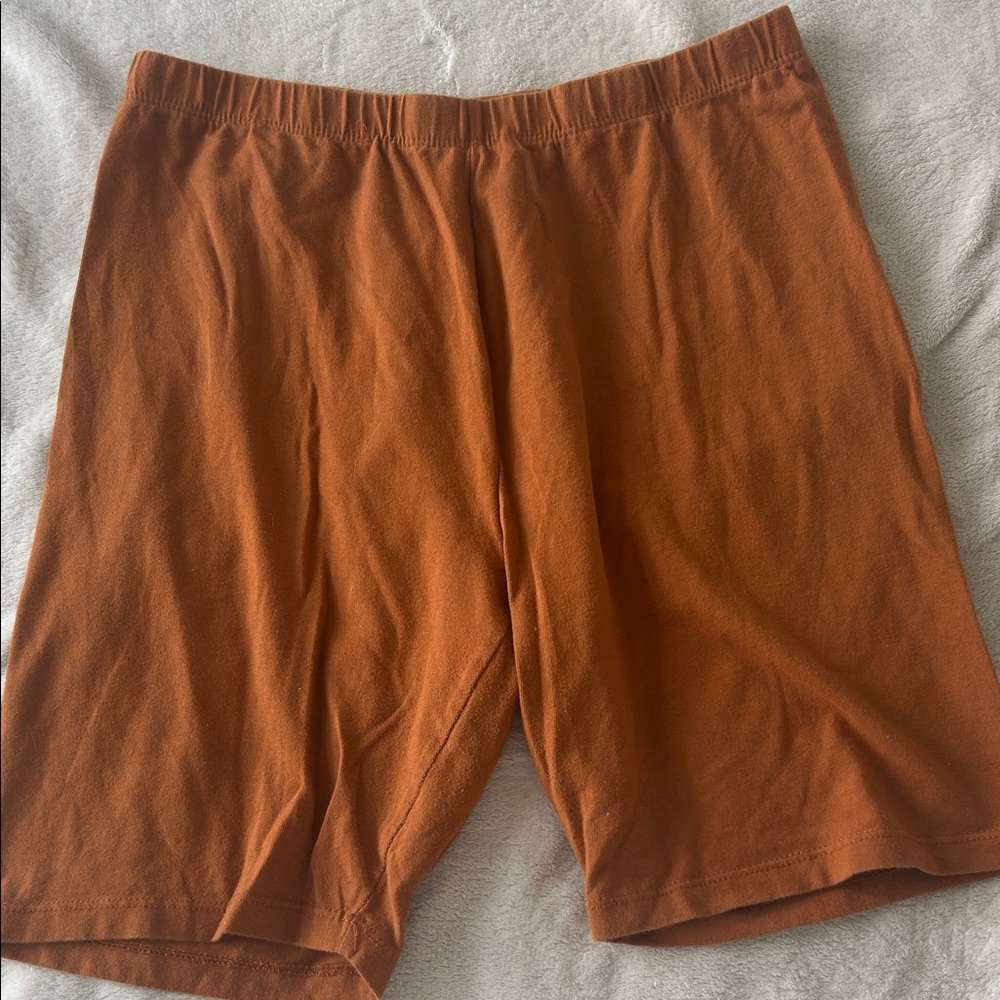 Zenana Outfitters Orange Athletic Shorts